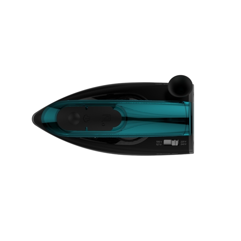 Cecotec Fast&Furious 4000 Travel Fer à vapeur Semelle en céramique 1200 W Noir, Turquoise