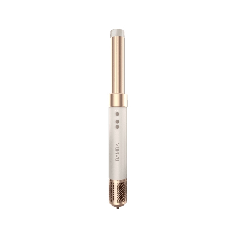 Cecotec CeramicCare AirGlam Multistyler Warm Champagner, Weiß 1400 W 1,8 m