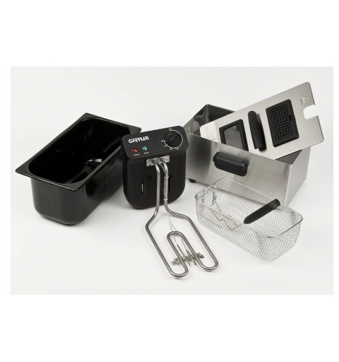 G3 Ferrari Pastella Single 3 L Stand-alone 2000 W Deep fryer Black, Stainless steel