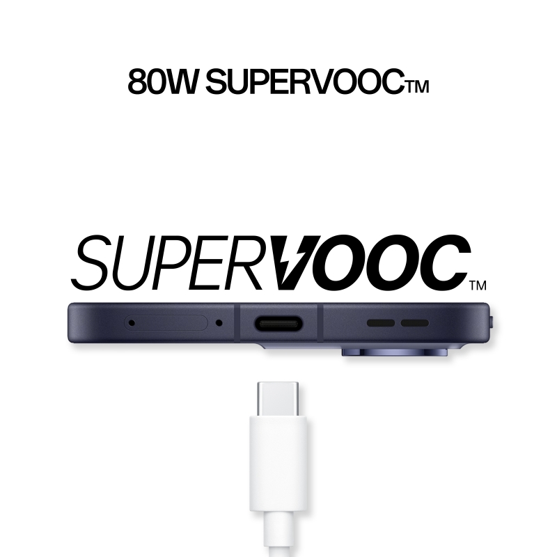 OPPO 13 5G 16.7 cm (6.59") Dual SIM Android 15 USB Type-C 12 GB 256 GB 5600 mAh Blue