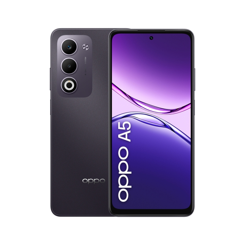 OPPO A5 16,9 cm (6.67") Dual-SIM Android 15 4G USB Typ-C 6 GB 128 GB 6000 mAh Violett