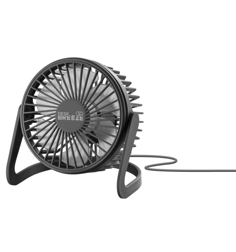 Tech Pop Desk Breeze Tragbarer Ventilator mit integriertem USB-Kabel