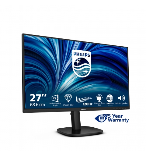 Philips 27B2N3500J 00 computer monitor 68.6 cm (27") 2560 x 1440 pixels 2K LCD Black