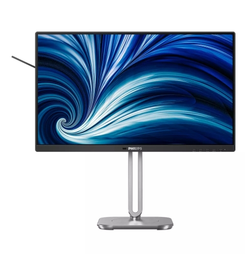 Philips 4000 series 24B2N4200 00 écran plat de PC 60,5 cm (23.8") 1920 x 1080 pixels Full HD LCD Gris