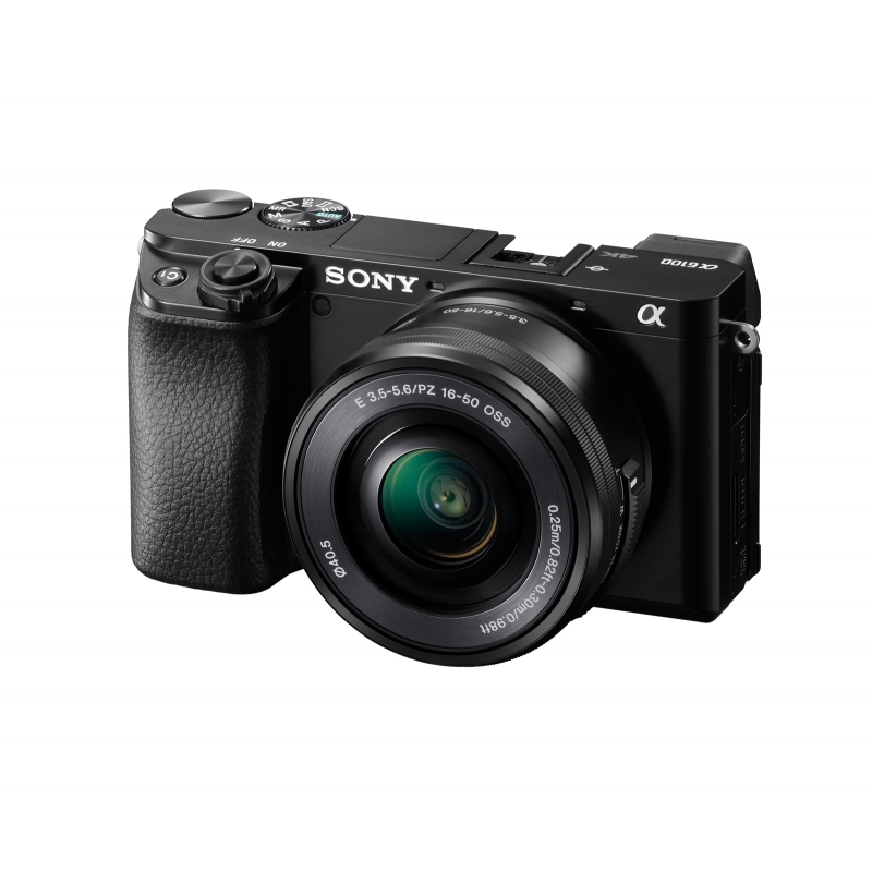 Sony α 6100 MILC 24.2 MP CMOS 6000 x 40000 pixels Black