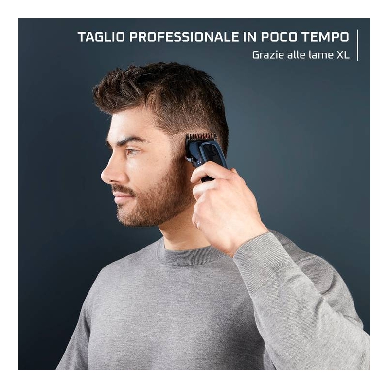 Rowenta TN1551E0 tagliacapelli Nero, Blu 6 Ioni di Litio