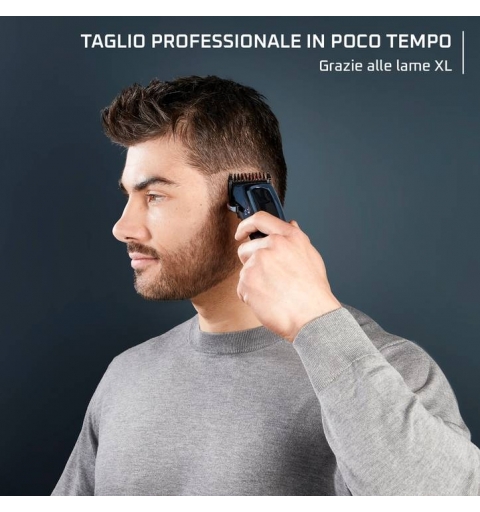 Rowenta TN1551E0 tondeuse à cheveux Noir, Bleu 6 Lithium-Ion (Li-Ion)
