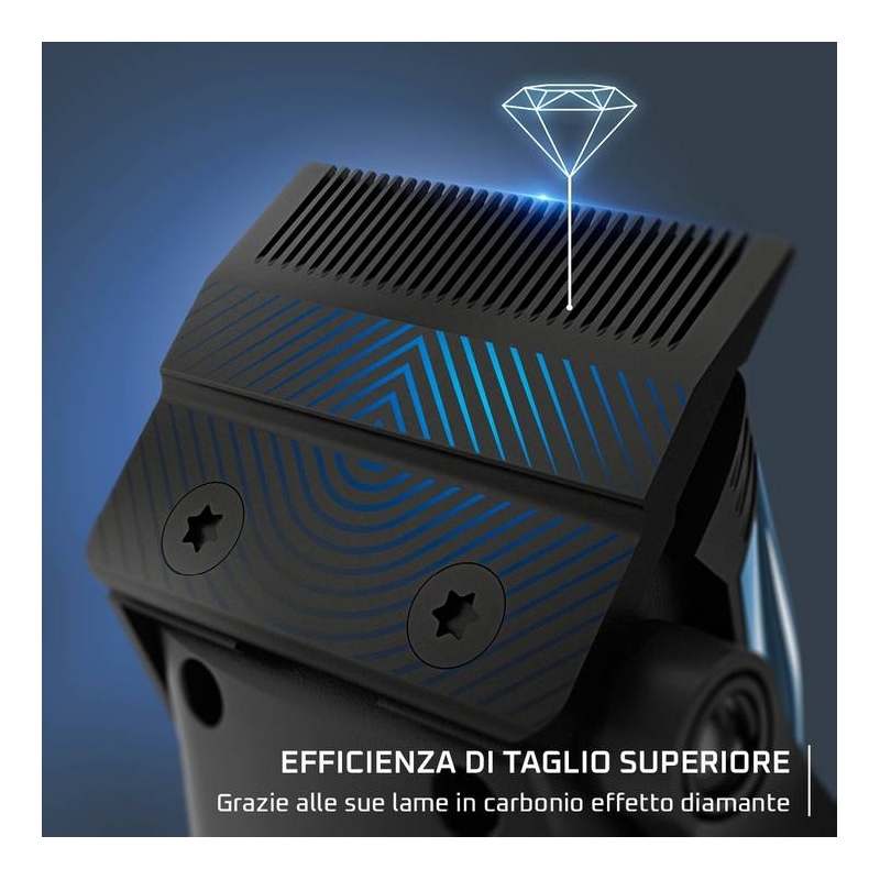 Rowenta TN1551E0 Haartrimmer -schneider Schwarz, Blau 6 Lithium-Ion (Li-Ion)