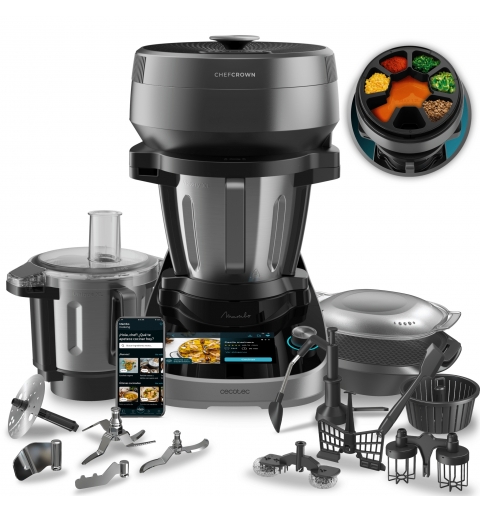 Cecotec Mambo CooKing Total Gourmet 2200 W 4,5 l Edelstahl