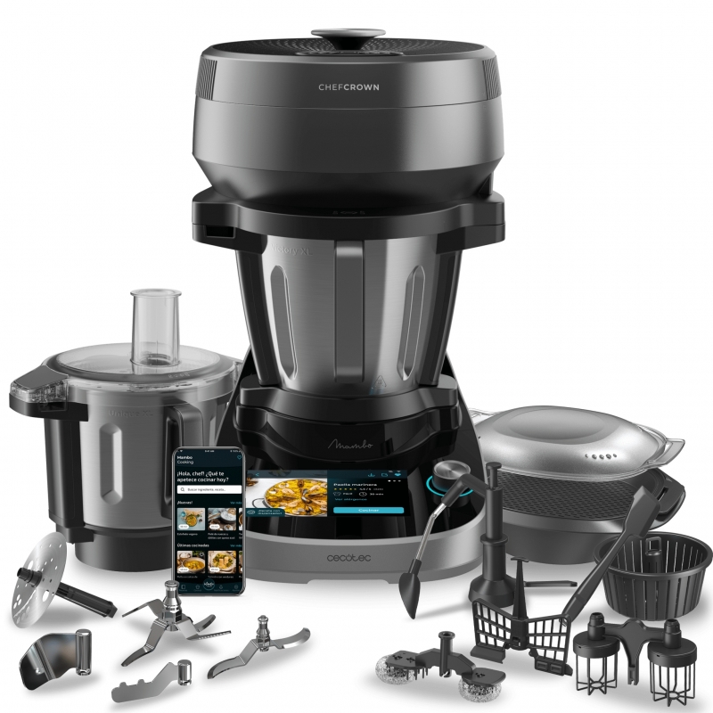 Cecotec Mambo CooKing Total Gourmet 2200 W 4,5 l Edelstahl