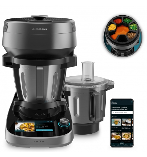 Cecotec Mambo CooKing Total Gourmet 2200 W 4,5 l Edelstahl