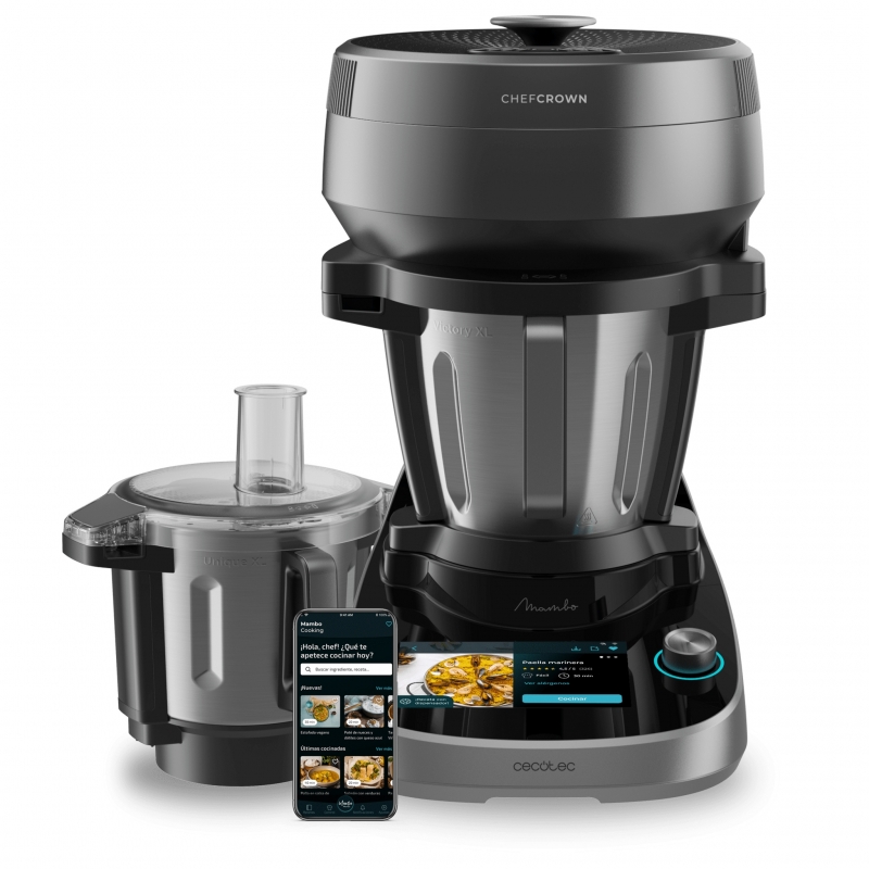 Cecotec Mambo CooKing Total Gourmet 2200 W 4,5 l Edelstahl