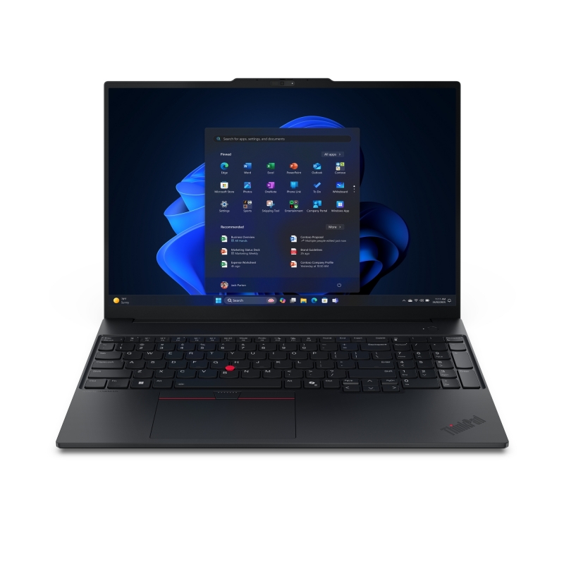 Lenovo ThinkPad E16 Gen 3 (Intel) Intel Core Ultra 5 225U Laptop 40.6 cm (16") WUXGA 16 GB DDR5-SDRAM 512 GB SSD Wi-Fi 6E