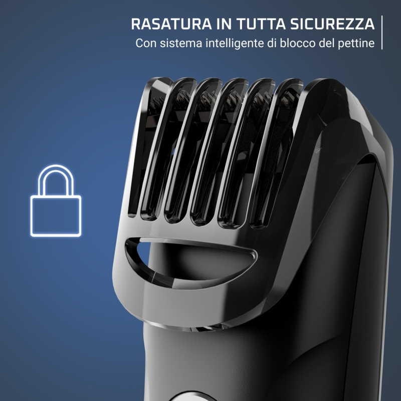 Rowenta TN2804 Haartrimmer -schneider Schwarz, Silber 22 Nickel-Metallhydrid (NiMH)
