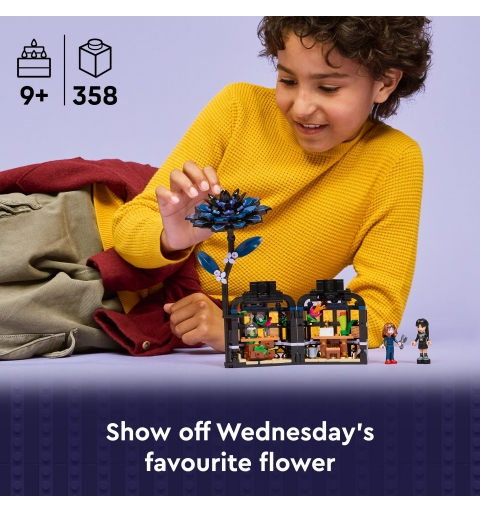 LEGO Black Dahlia Flower