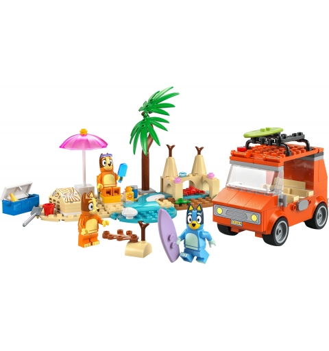 LEGO Excursión Familiar a la Playa de Bluey