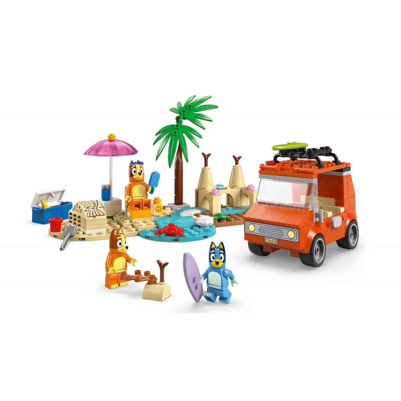 LEGO Excursión Familiar a la Playa de Bluey