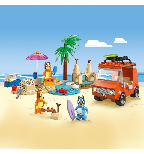 LEGO Excursión Familiar a la Playa de Bluey