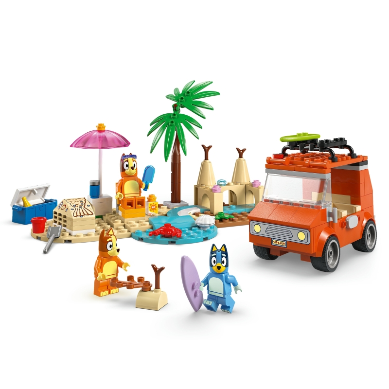 LEGO Excursión Familiar a la Playa de Bluey