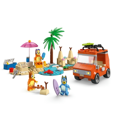 LEGO Excursión Familiar a la Playa de Bluey