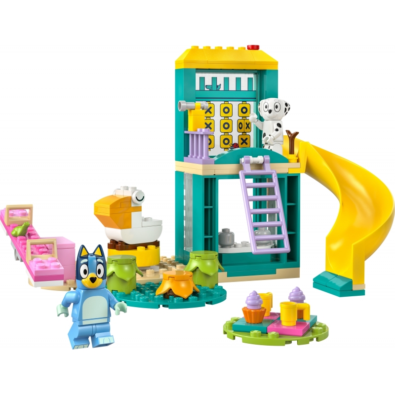 LEGO Diversión en el Parque de Juegos con Bluey y Chloe