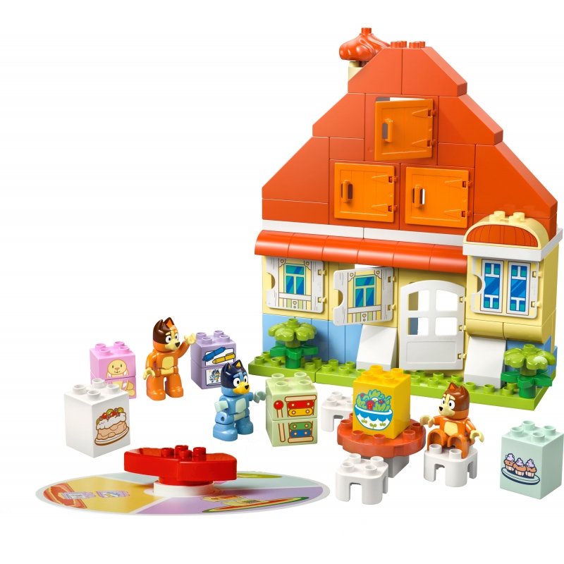 LEGO Casa Familiar de Bluey con Juego de Memoria