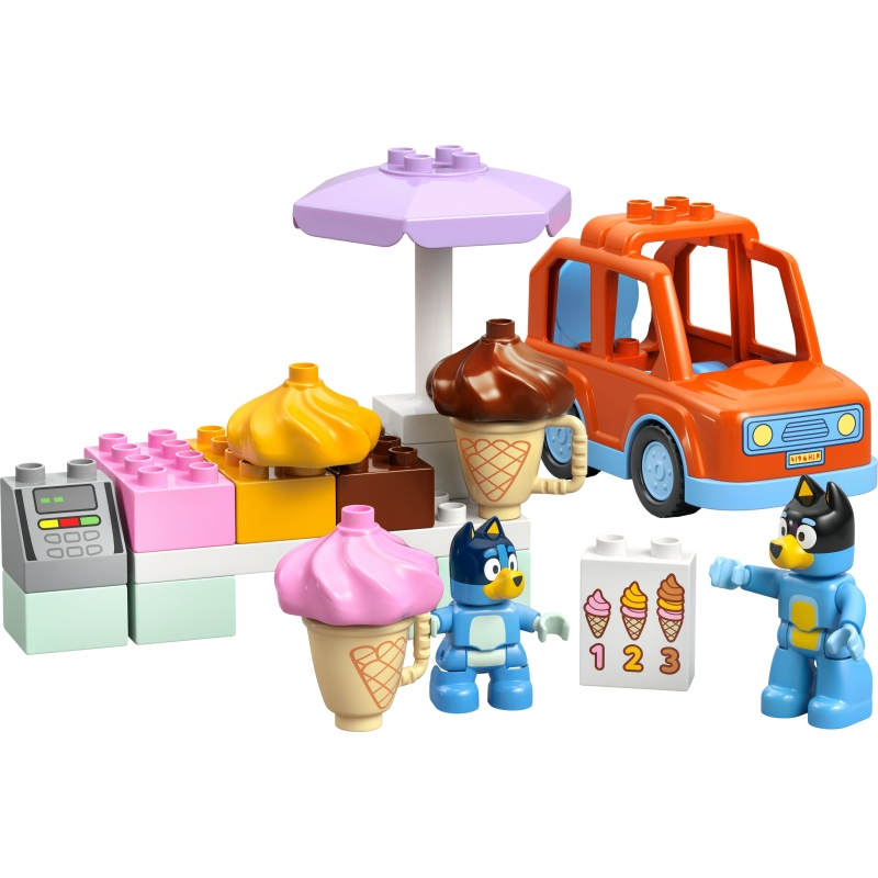 LEGO Excursión a la Heladería con Bluey