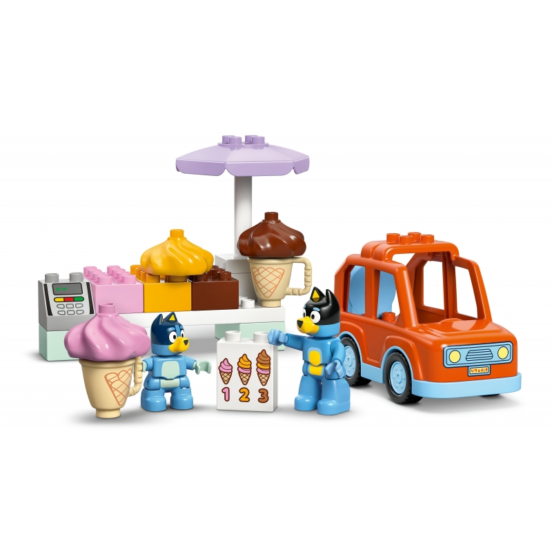 LEGO Excursión a la Heladería con Bluey