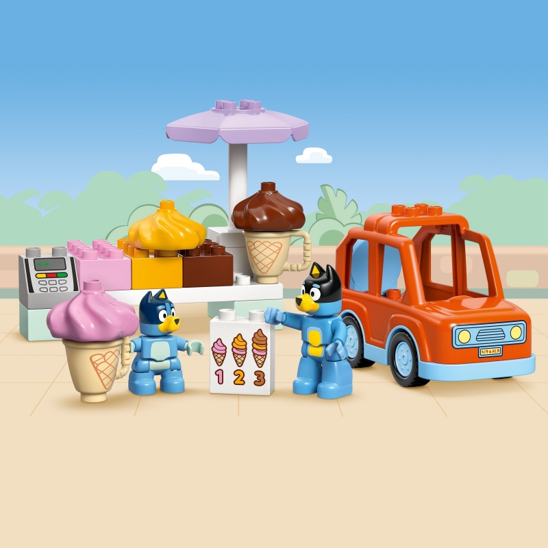 LEGO Excursión a la Heladería con Bluey
