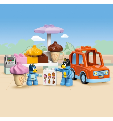 LEGO Excursión a la Heladería con Bluey