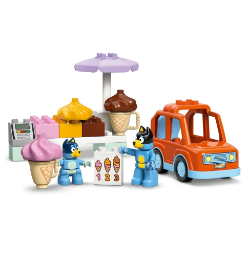 LEGO Excursión a la Heladería con Bluey