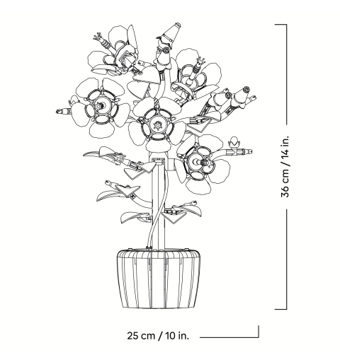 LEGO Botanicals Hibisco