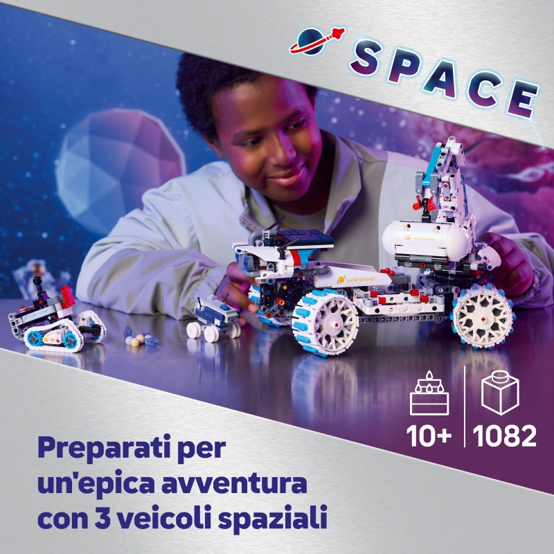 LEGO Vehículo Espacial Lunar Outpost™ Róver Lunar