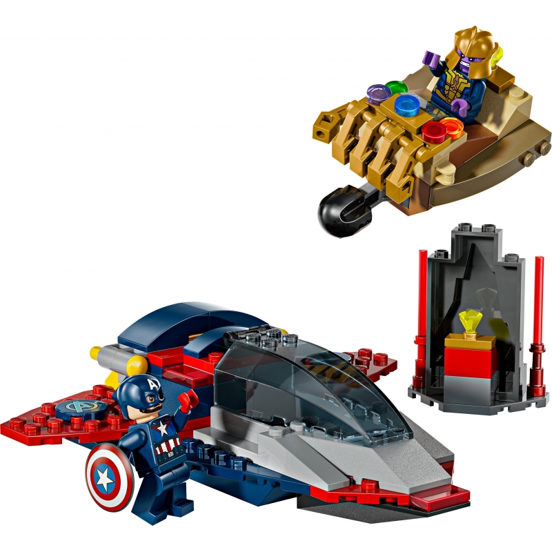 LEGO Capitán América vs. Thanos