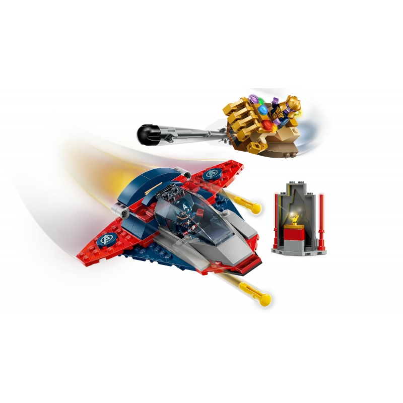 LEGO Capitán América vs. Thanos