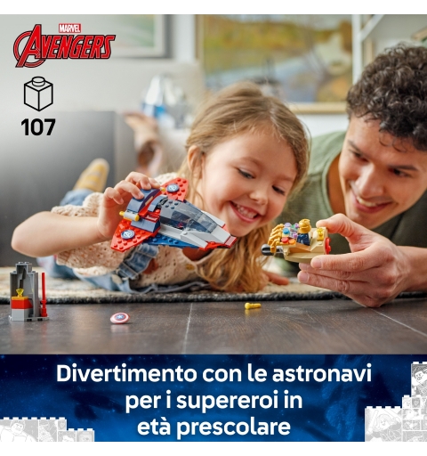 LEGO Capitán América vs. Thanos
