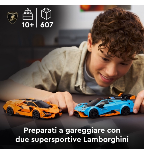 LEGO Lamborghini Revuelto & Huracán STO