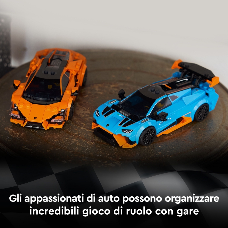 LEGO Lamborghini Revuelto & Huracán STO