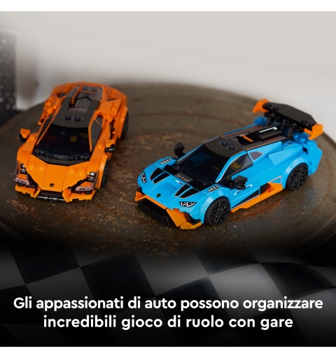 LEGO Lamborghini Revuelto & Huracán STO