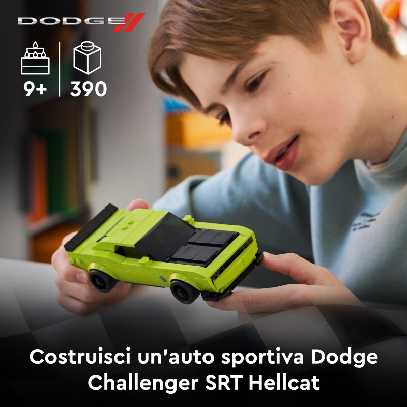 LEGO Voiture de sport Dodge Challenger SRT Hellcat