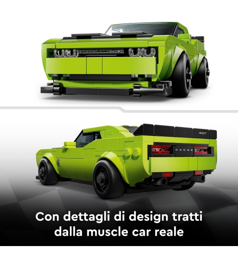 LEGO Voiture de sport Dodge Challenger SRT Hellcat