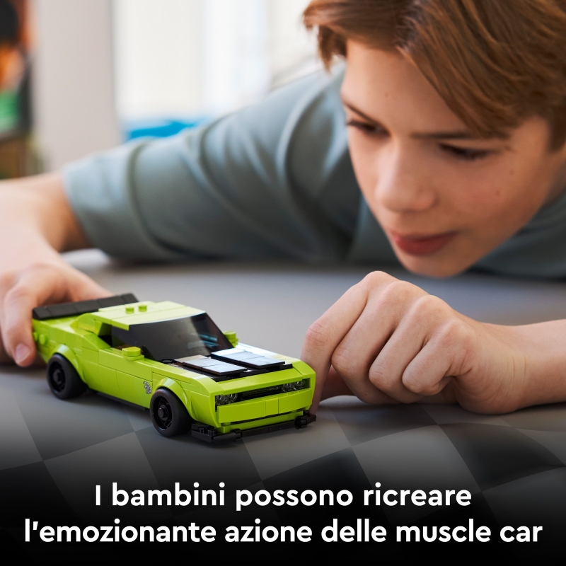 LEGO Dodge Challenger SRT Hellcat Sportwagen