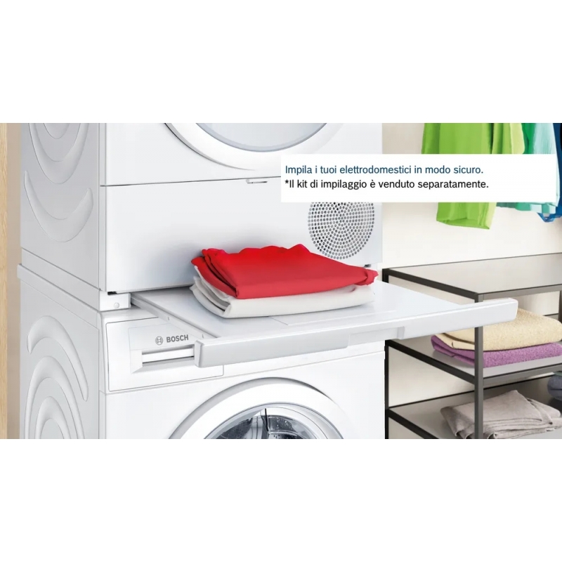 Bosch Avantixx 6 WQG24201IT tumble dryer Freestanding Front-load 9 kg White