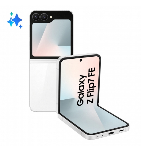 Samsung Galaxy Z Flip7 FE 17 cm (6.7") 5G 8 GB 128 GB 4000 mAh Blanco