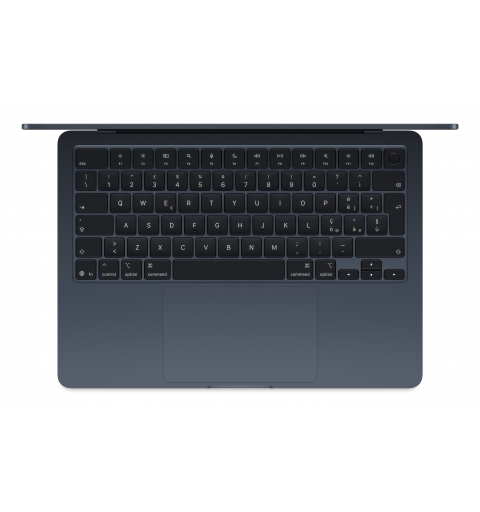 Apple MacBook Air Apple M M4 Ordinateur portable 34,5 cm (13.6") 24 Go 512 Go SSD Wi-Fi 6E (802.11ax) macOS Sequoia Marine