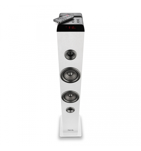NGS Sky Charm Pro Bianco Con cavo e senza cavo 25 W