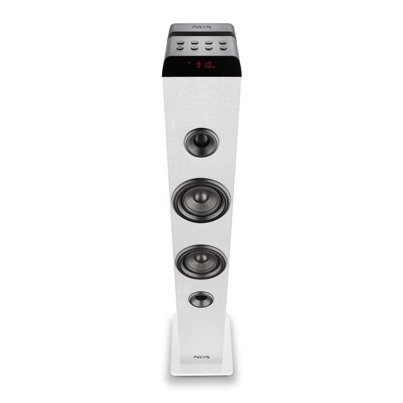NGS Sky Charm Pro Bianco Con cavo e senza cavo 25 W