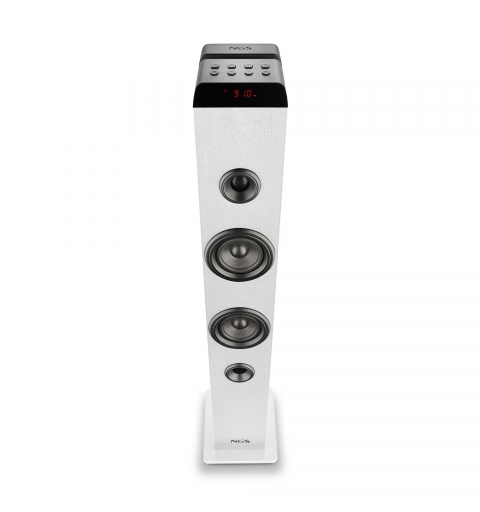 NGS Sky Charm Pro Bianco Con cavo e senza cavo 25 W