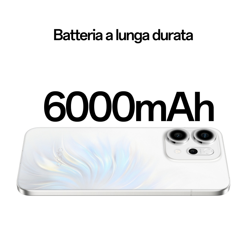OPPO 14 5G Reno14 5G 16,7 cm (6.59") SIM doble Android 15 USB Tipo C 12 GB 512 GB 6000 mAh Blanco