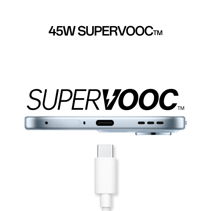 OPPO 14 F 5G Reno14 F 5G 16,7 cm (6.57") SIM doble Android 15 USB Tipo C 8 GB 256 GB 6000 mAh Azul